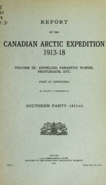 Report of the Canadian Arctic Expedition 1913-18_cover