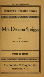 Mrs. Deacon Spriggs .._cover