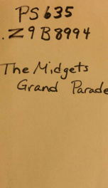 The midget's grand parade .._cover