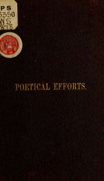 Poetical efforts_cover