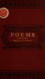 Poems of Mrs. Jane E. D. Conklin .._cover