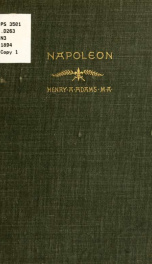 Napoleon, a play in four acts_cover