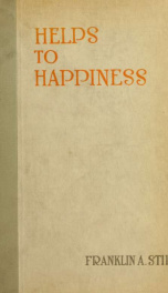 Helps to happiness : poems_cover