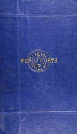 The poetical works of William Wordsworth;_cover