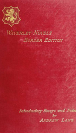 Waverley novels;_cover