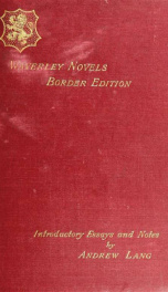 Waverley novels;_cover