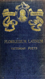 Florilegium latinum; translations into Latin verse_cover