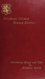 Waverley novels;_cover