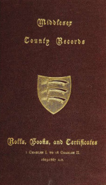 Middlesex County records_cover