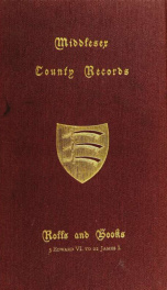 Middlesex County records_cover