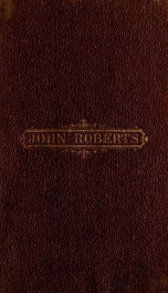 Memoir of John Roberts_cover