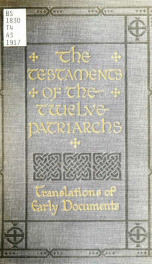 The Testaments of the twelve patriarchs_cover