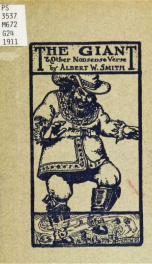The giant and other nonsense verse_cover
