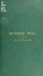 Bunker Hill: the story told in letters from the battle field by British officers engaged_cover