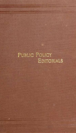 Public policy editorials_cover