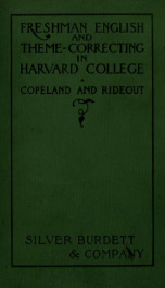 Freshman English and theme-correcting in Harvard college_cover