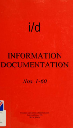 Information documentation : i/d_cover