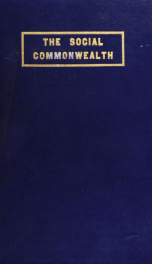 The social commonwealth (a plan for achieving industrial democracy)_cover