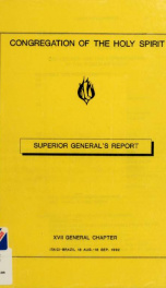 Superior General's Report_cover