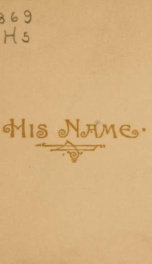 His name_cover