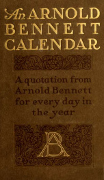 The Arnold Bennett calendar_cover