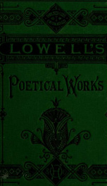 The poetical works of James Russell Lowell_cover