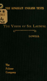 The vision of Sir Launfal_cover