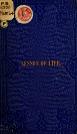 The lesson of life;_cover