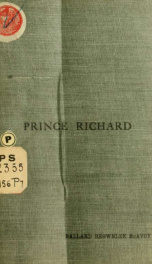Prince Richard [a drama]_cover