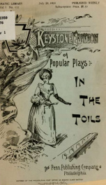 In the toils; a melodrama in five acts_cover