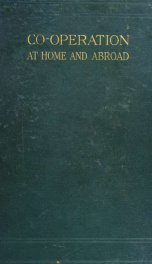 Co-operation at home and abroad : a description and analysis_cover
