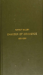 Portrait gallery of the Chamber of Commerce of the State of New York_cover