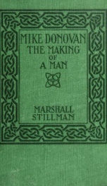Mike Donovan; the making of a man_cover
