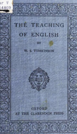 The teaching of English, a new approach_cover