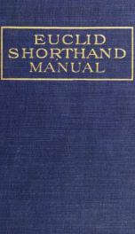 The Euclid shorthand manual : Grahm-Pitmanic_cover