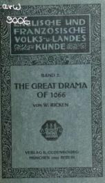 The great drama of 1066 (with an introductory chapter on the oldest History of England)_cover