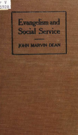 Evangelism and social service_cover