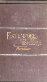 Extempore speech, how to acquire and practice it_cover