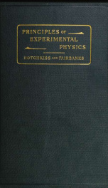 Principles of experimental physics for students of science and technology_cover