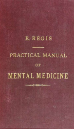 A practical manual of mental medicine_cover