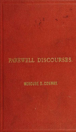 Farewell discourses, delivered at South place chapel, Finsbury, London_cover