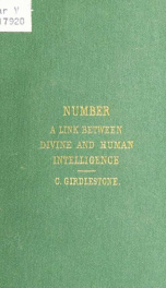 Number: a link between divine intelligence and human. An argument_cover