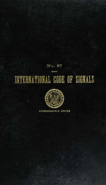 International code of signals. [U.S.] Hydrographic Office_cover