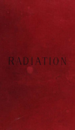 Radiation; an elementary treatise on electromagnetic radiation and on Röntgen and cathode rays_cover