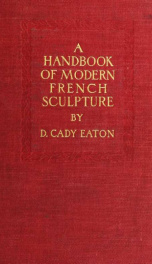 A handbook of modern French sculpture_cover