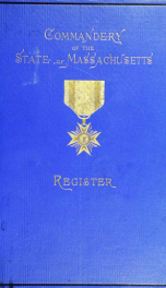 Register of the commandery of the state of Massachusetts, November 1, 1912_cover