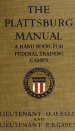 The Plattsburg manual; a handbook for federal training camps_cover