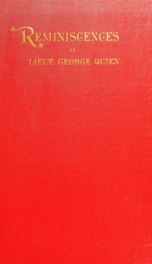 Reminiscences of the services and experience of Lieut. George Quien of Company K Twenty-Third Regiment Conn. Vols_cover