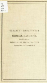 Medical handbook for the use of the Revenue-cutter service_cover