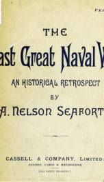 The last great naval war. An historical retrospect_cover